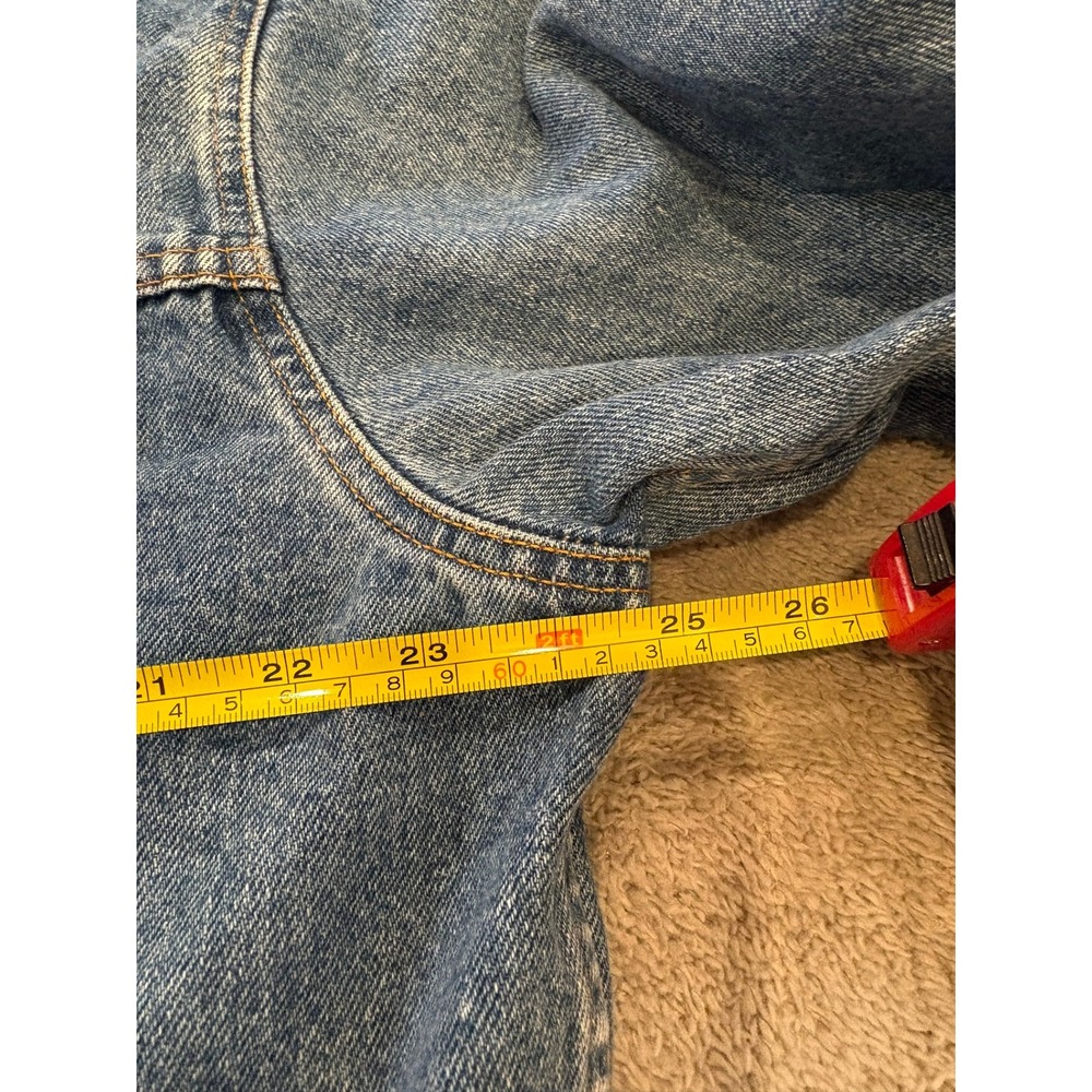 Vintage 90s Levi's 70507 Type III Trucker Jacket USA Made Large Denim Blue Faded - Picture 16 of 16